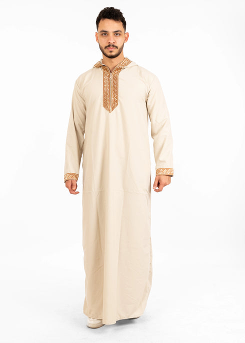 Men's Hooded Abaya