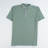 Men's Stand-Up Collar Short Sleeve T-Shirt