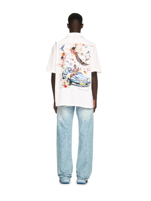 Men's Off White Shirt